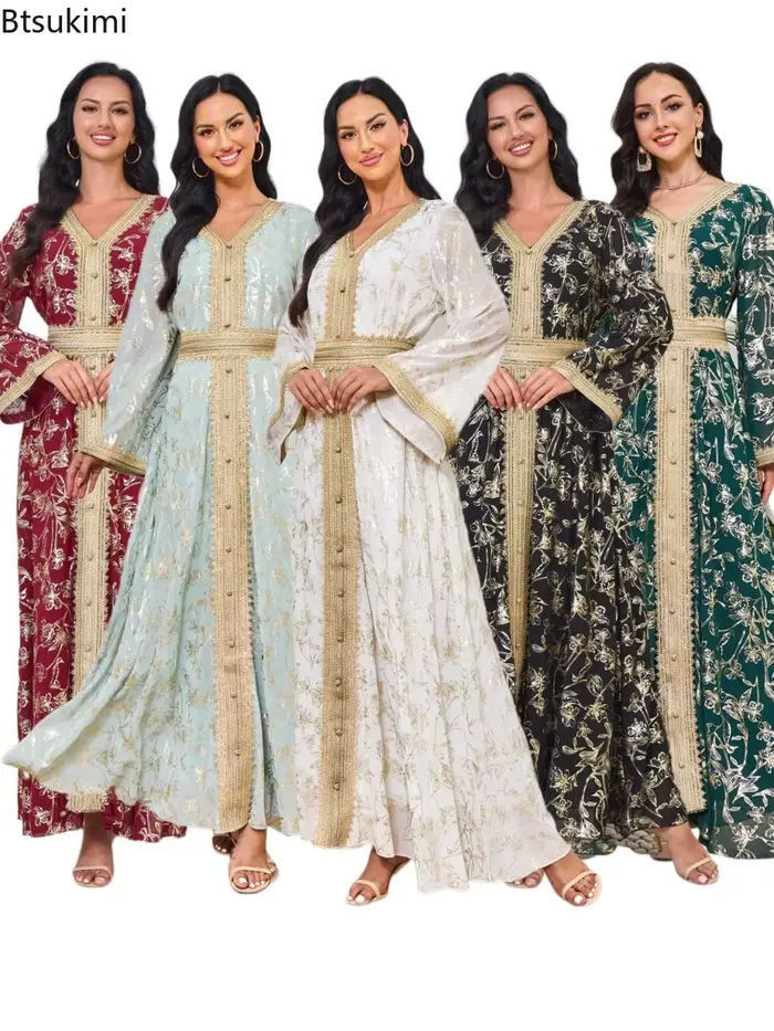 Robe d'été élégante à imprimé pour femmes