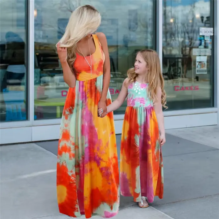 Robes assorties pour mère et fille