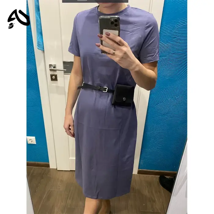 Robe en coton pour femme