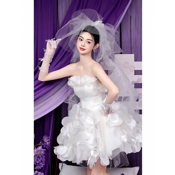 Robe de mariée douce et romantique