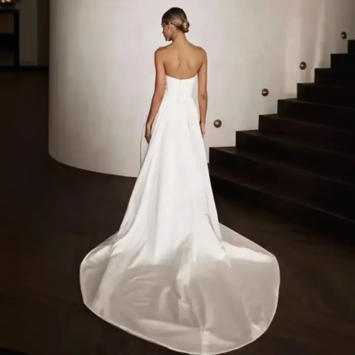 Robe de mariée sirène moderne