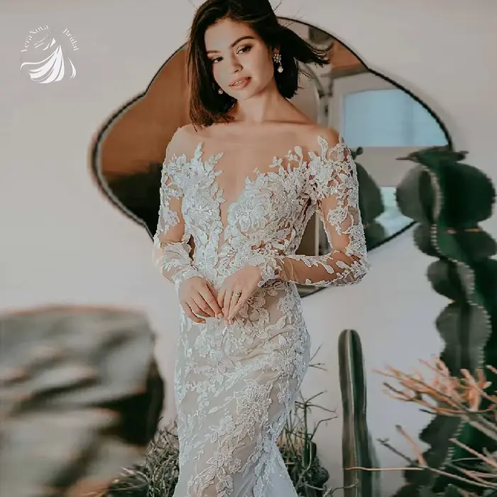 Robe de mariée sirène sexy personnalisée VeraNova
