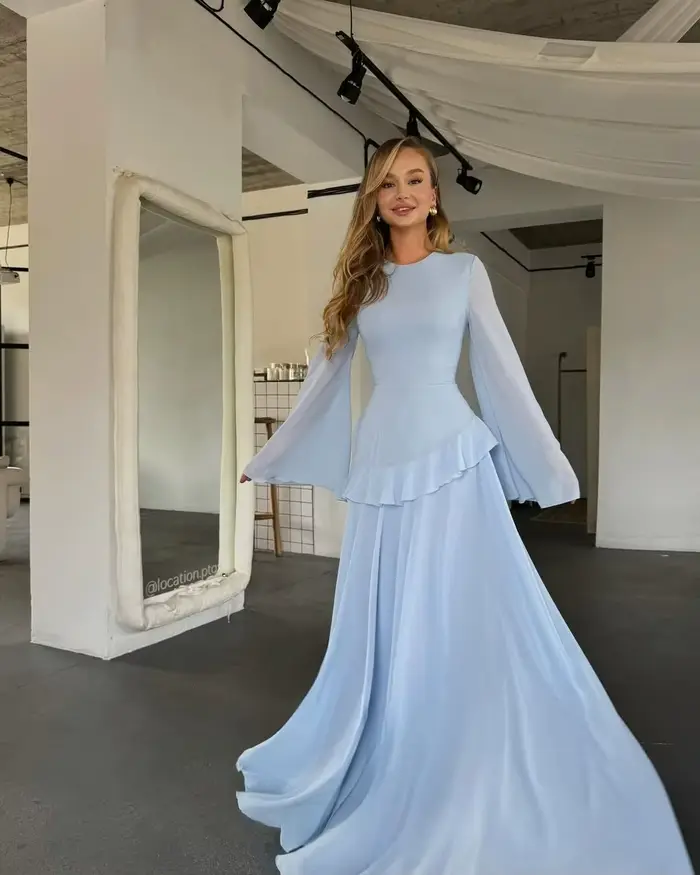 Robe de soirée élégante et formelle pour femme, idéale pour les occasions spéciales, mariages et bals de promo – Collection 2026 – Robes sur mesure