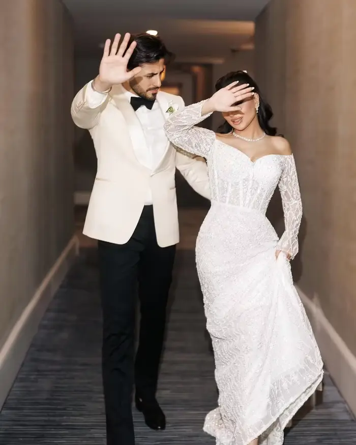 Robe de mariée sirène de luxe