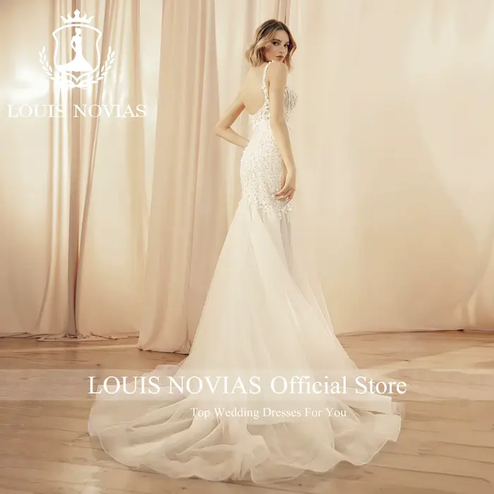 Modis-Robe de mariée sirène sexy
