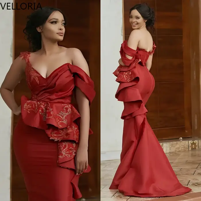 Robe de soirée sirène dos nu sexy pour femme, élégante, ornée de perles et d'un nœud, scintillante, 