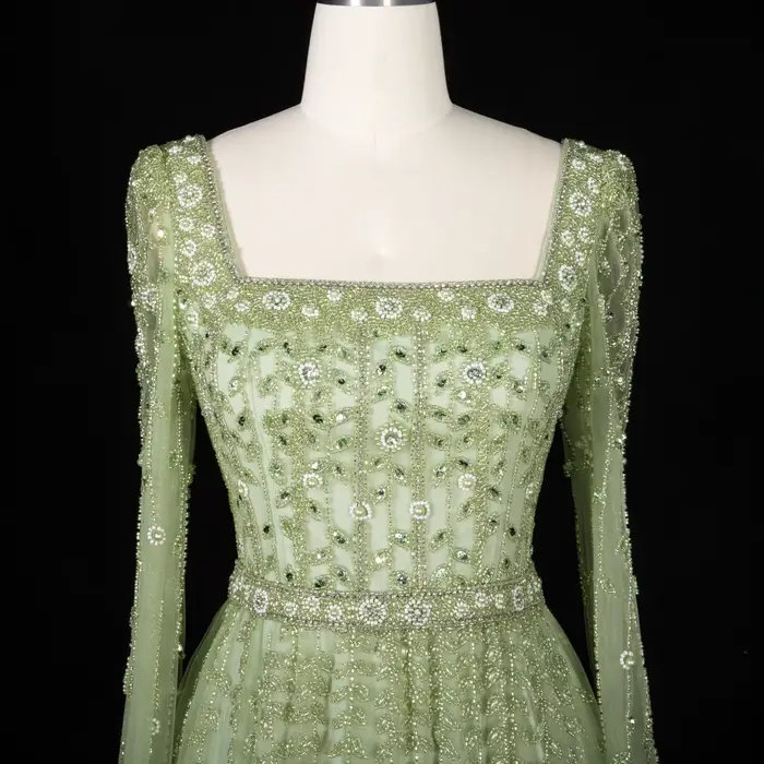 Robe de soirée de luxe rose Sharon Said pour femme