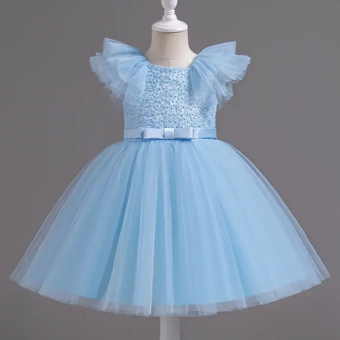 Robe de demoiselle d'honneur pour petites filles