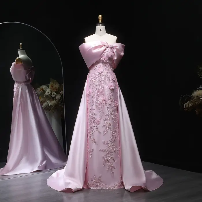 Robe de soirée élégante Sharon Said à épaules dénudées