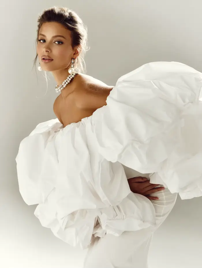 Robe de soirée en maille avec volants bouffants pour femmes, haute couture sans manches pour occasions spéciales et photos de séances anniversaire