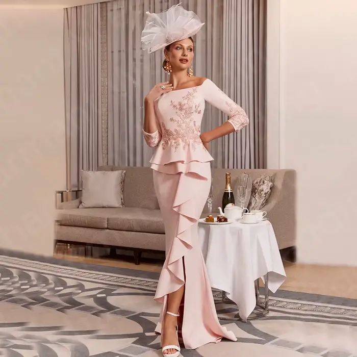 Robes sirène personnalisées pour la mère de la mariée