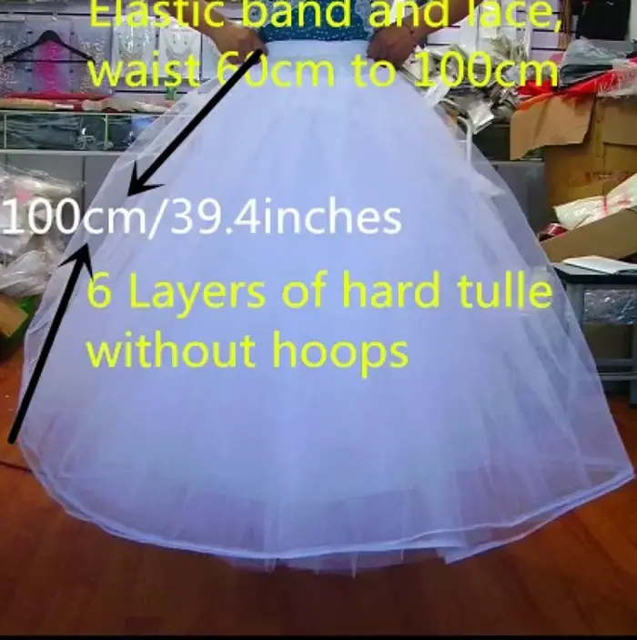 Jupon en tulle et crinoline moelleux à 4