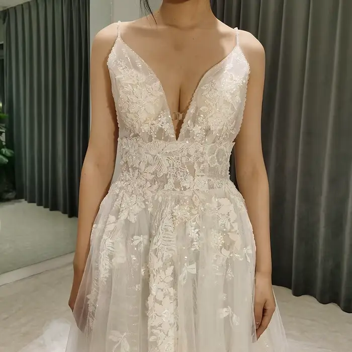 Robe de mariée bohème personnalisée