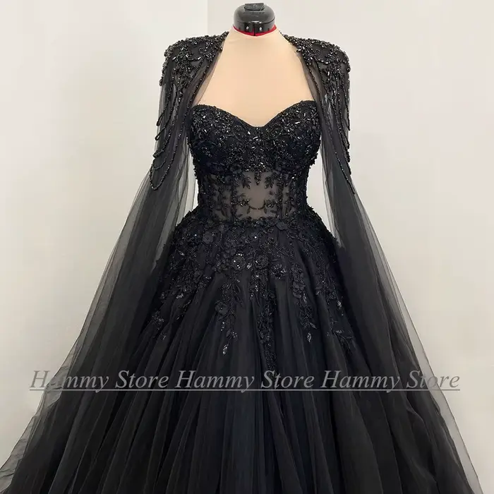 Robe de mariée gothique exquise