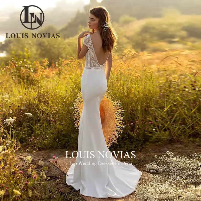 Modiis-Robes de mariée sirène pour femmes