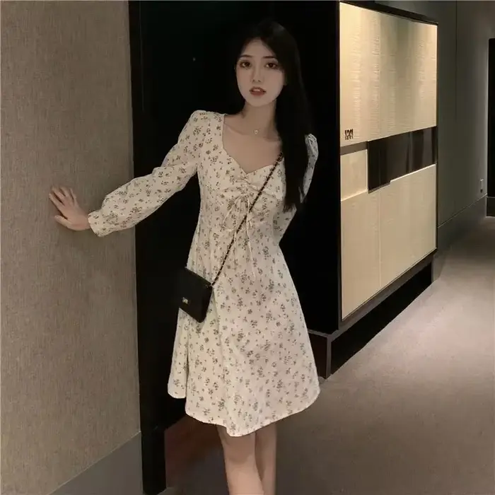 Robe à imprimé Floral pour femmes