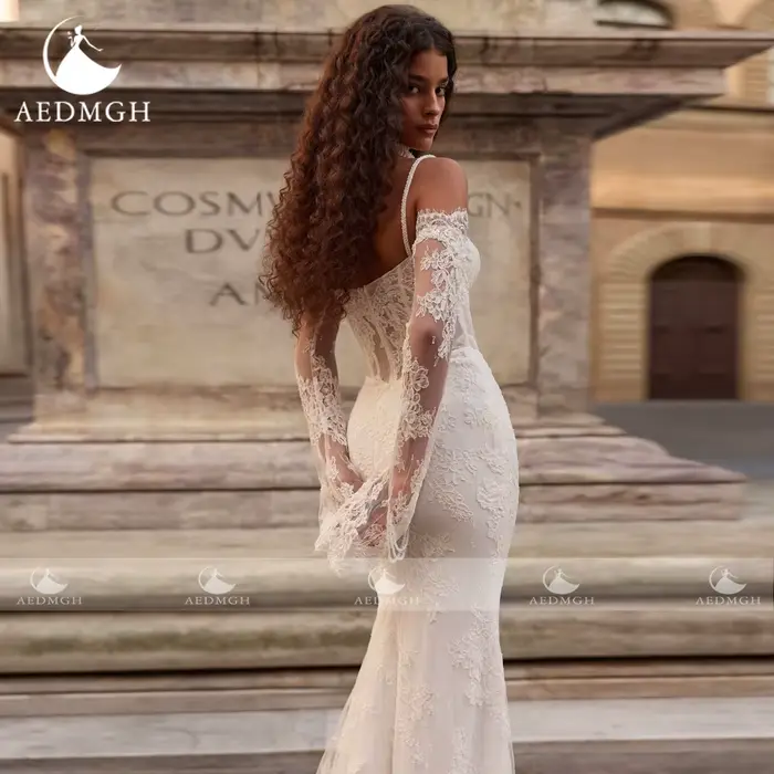 Aedmgh – robe de mariée sirène sexy