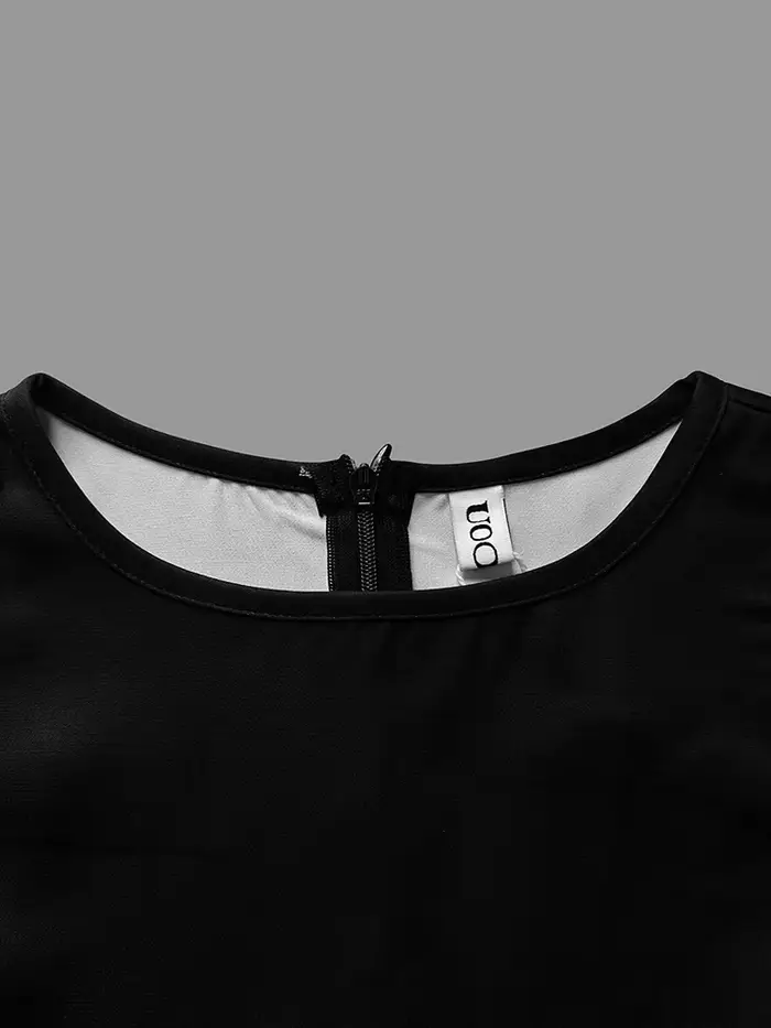 Robe de soirée slim noire sans manches coupe sirène en polyester et élasthanne élégante pour femme occasion spéciale longue cheville