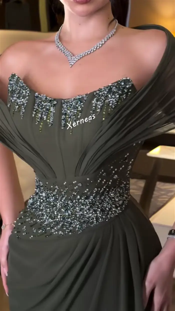 Robe de soirée formelle personnalisée