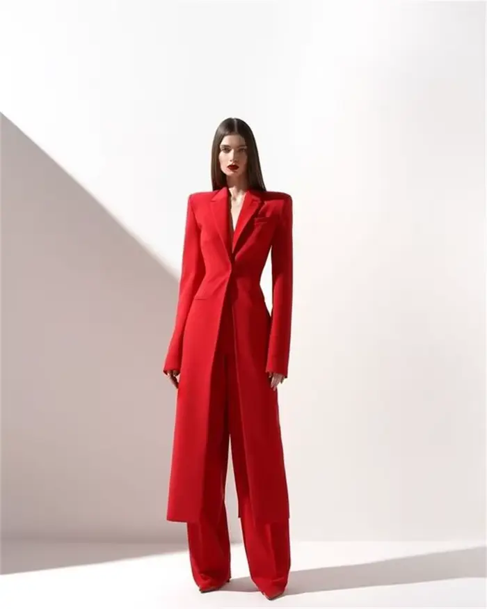 Ensemble 2 pièces formel de designer pour femme