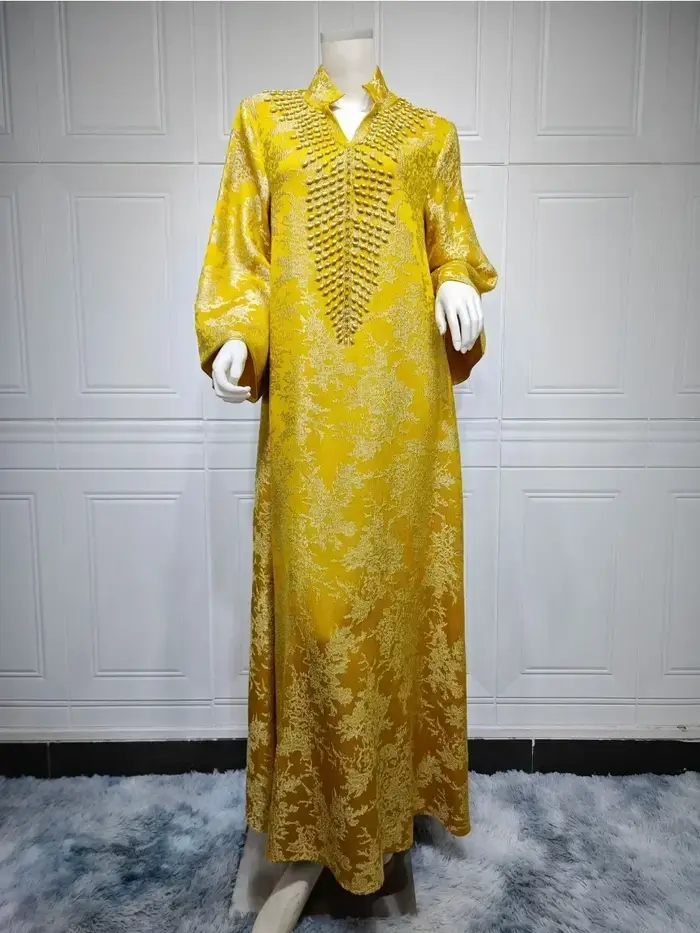 Abaya-Robe musulmane Eid pour femmes