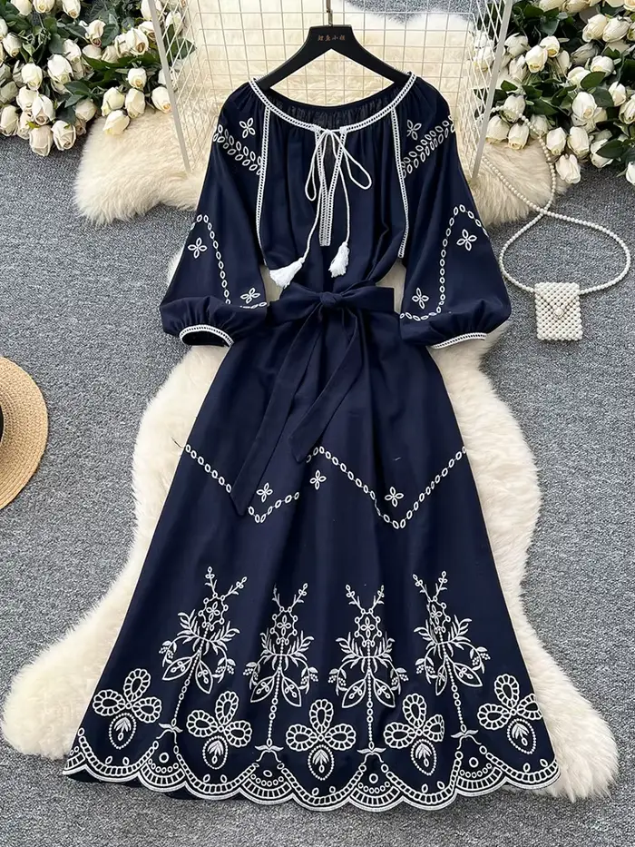 Robe de Style vacances bohème pour femmes