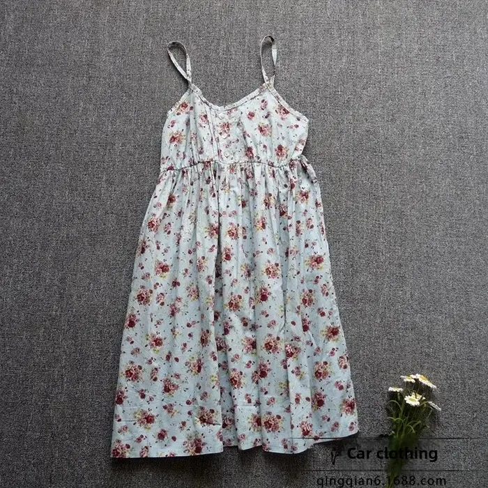 Robe mini en coton à imprimé floral style de plage sans manches pour femmes occassions estivales et décontractées