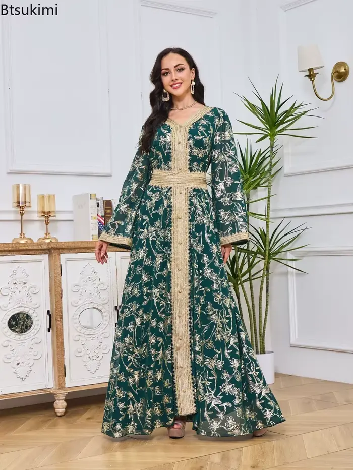 Robe d'été élégante à imprimé pour femmes