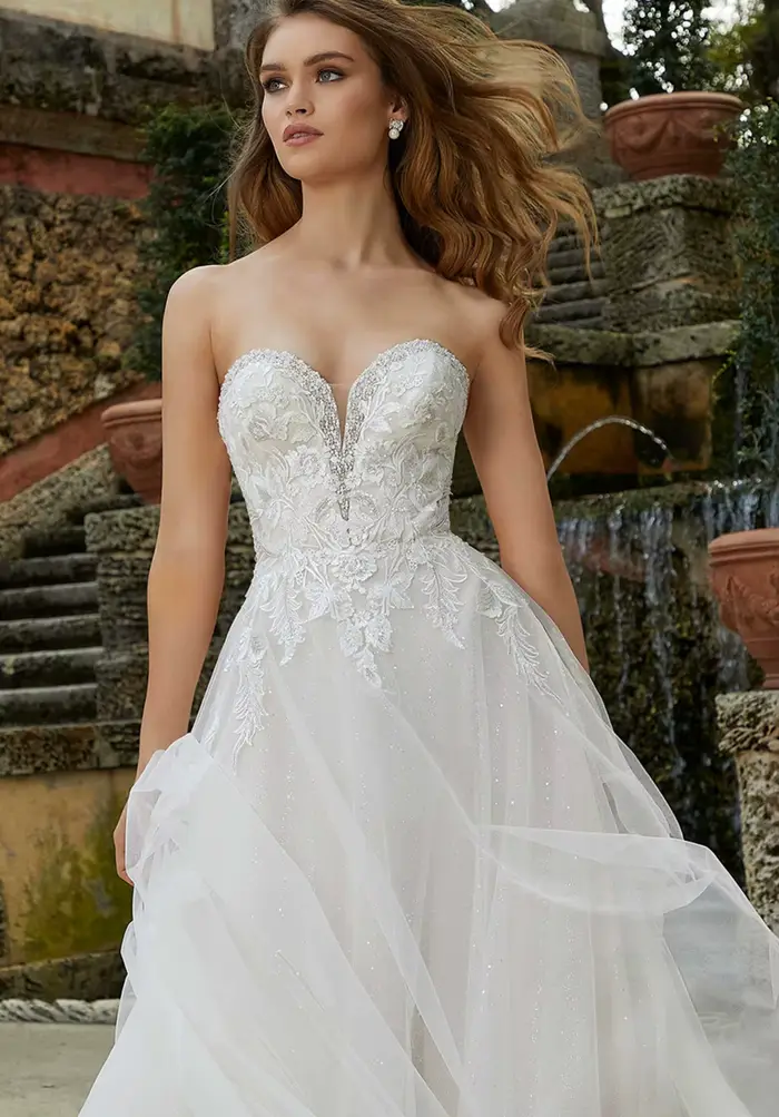 Robe de mariée en Tulle