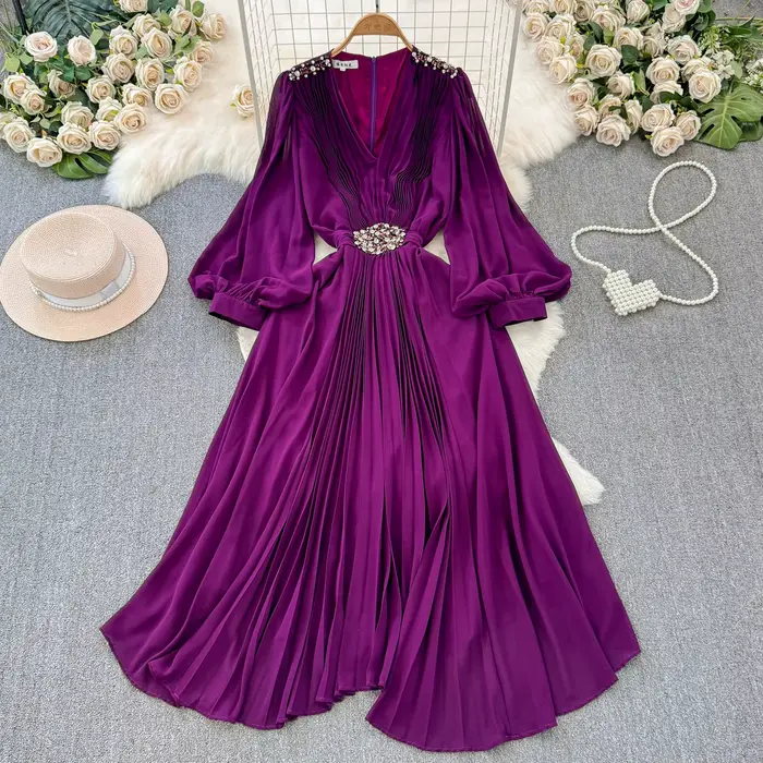 Robe Élégante Chic Européenne pour Femme