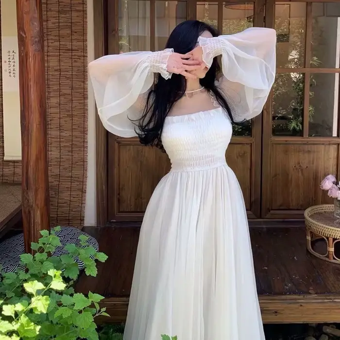 Robe de soirée de vacances en bord de mer pour femmes