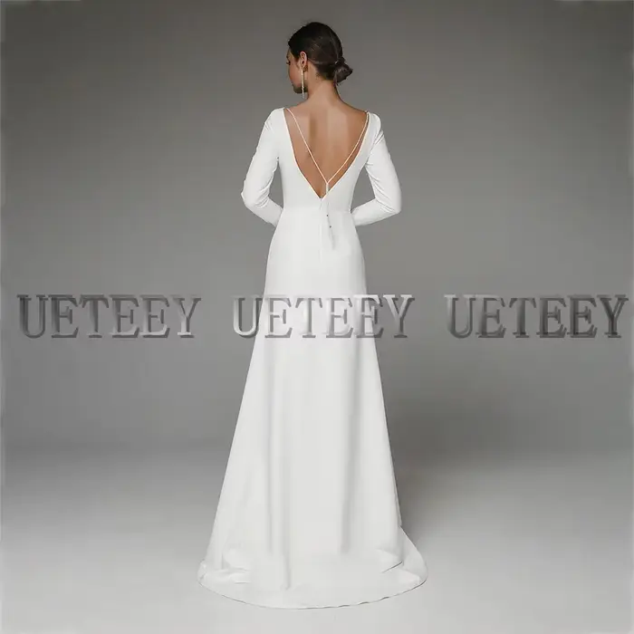 Robes de mariée en Jersey modernes et élégantes