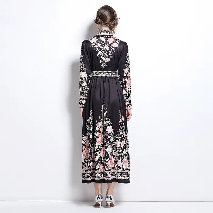 Robes Maxi à imprimé fleuri pour femmes