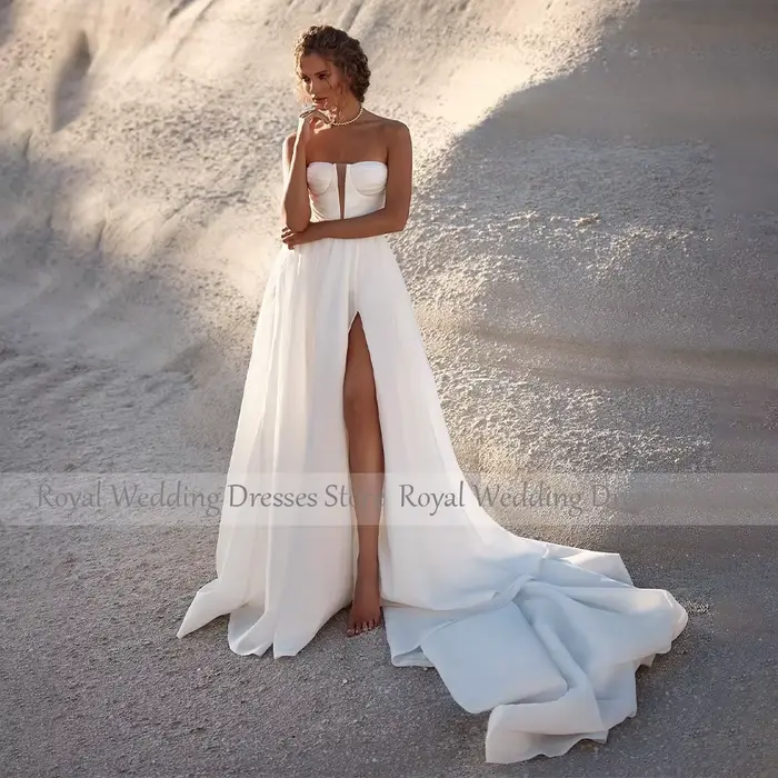 Robes de mariée de plage pour femmes