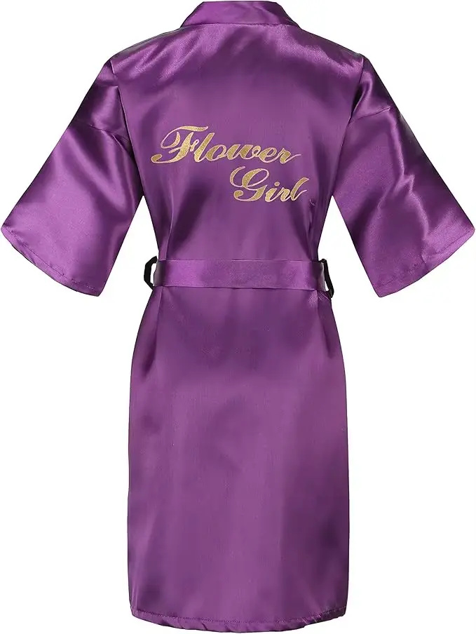 Robes en Satin soyeux pour filles
