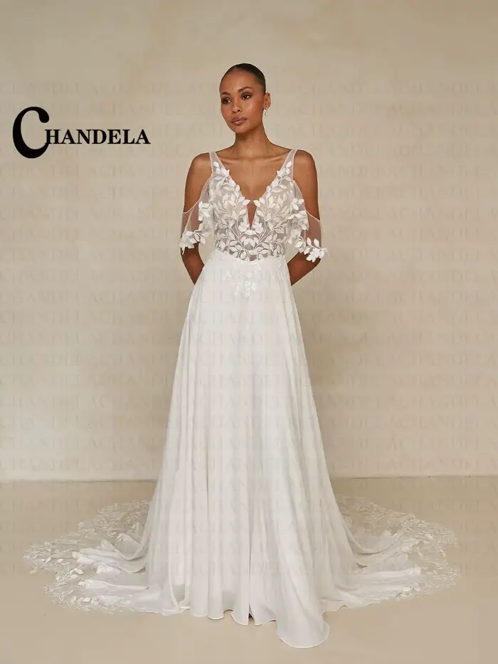 CHANDELA Robes de cérémonie élégantes pour mariages
