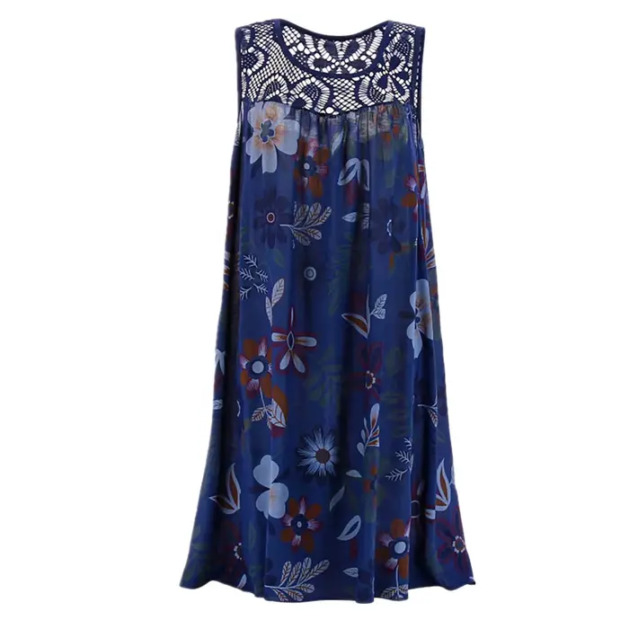 Robe de plage bohème en dentelle