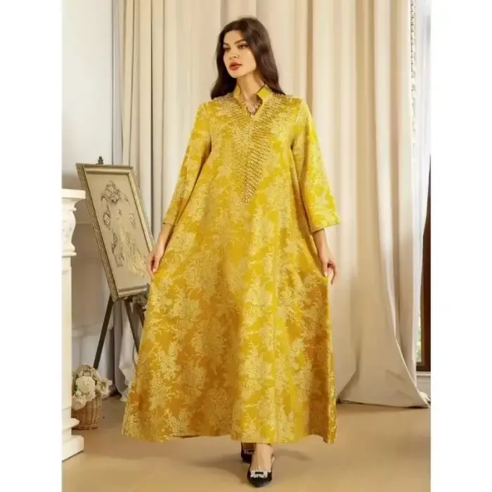 Abaya-Robe musulmane Eid pour femmes
