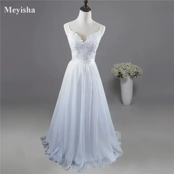Robe de Mariée Blanche Ivoire Personnalisée