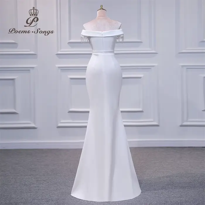 Robe élégante femmes pour la fête de mariage 2022 dentelle fleurs
