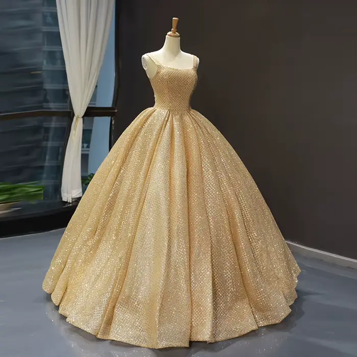 Robe de mariée à bretelles