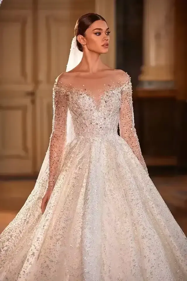 Robes De mariée De luxe personnalisées pour princesse robe