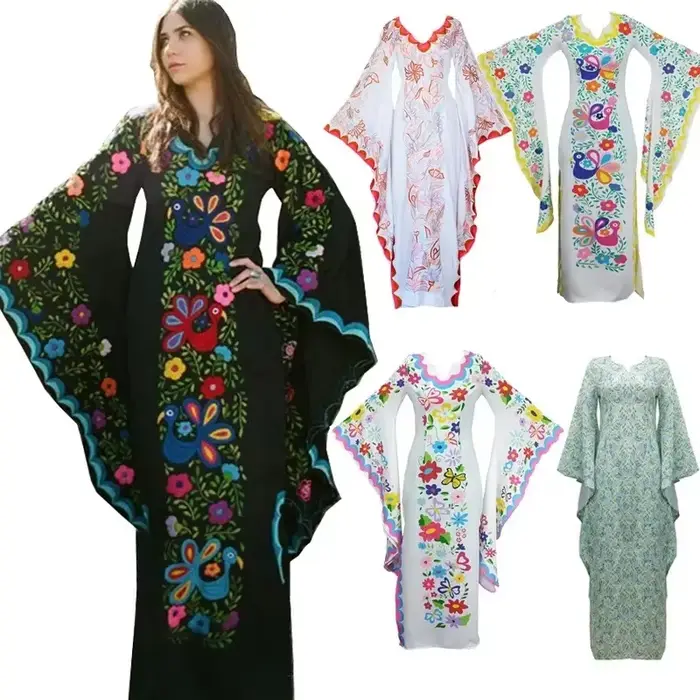 Robe longue européenne et pour femmes