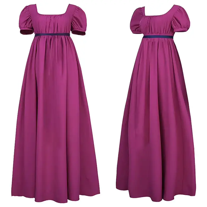 Robe de soirée d'Halloween vintage victorienne pour bal, costume de cosplay, robe Empire, robe de régence Austen pour femme, déguisement d'Halloween
