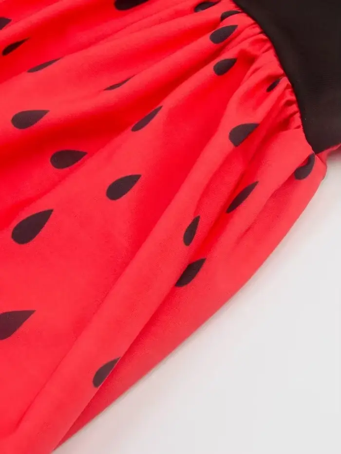 Robe de Soirée Vintage à Imprimé Neutre pour Femme