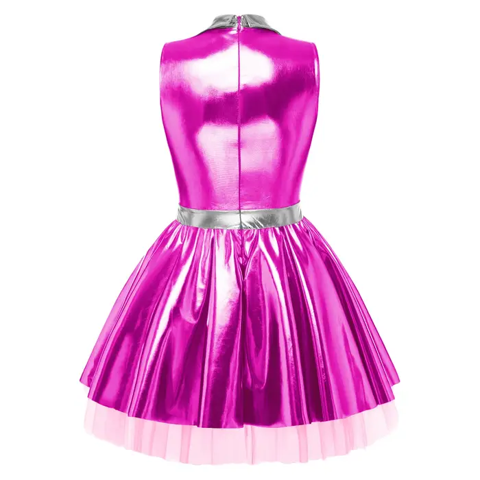 Robe tutu disco pour femme adulte