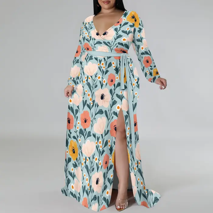 Robe grande taille pour femmes courbées