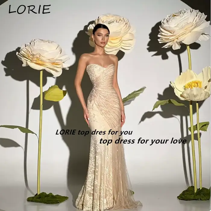 Robes de soirée élégantes LORIE en dentelle