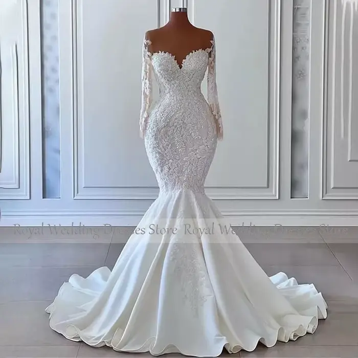 Robe de mariée ivoire de luxe