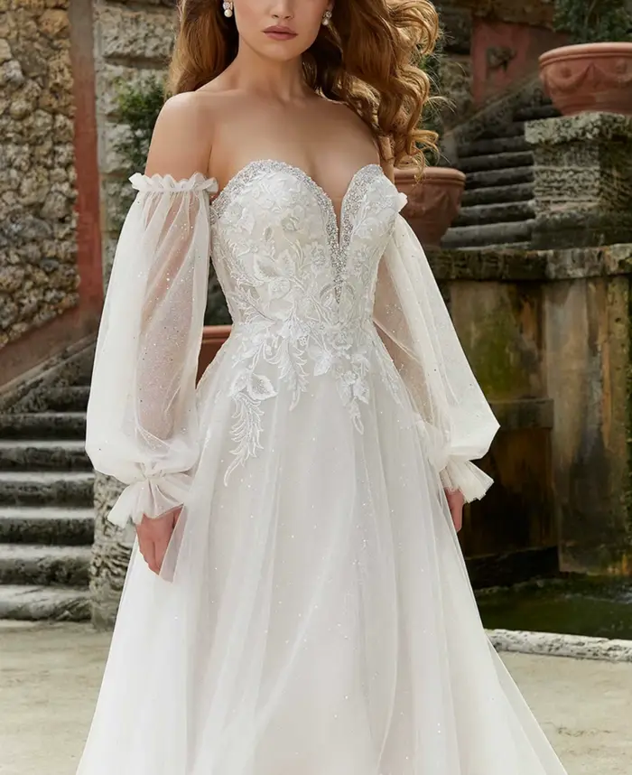Robe de mariée en Tulle